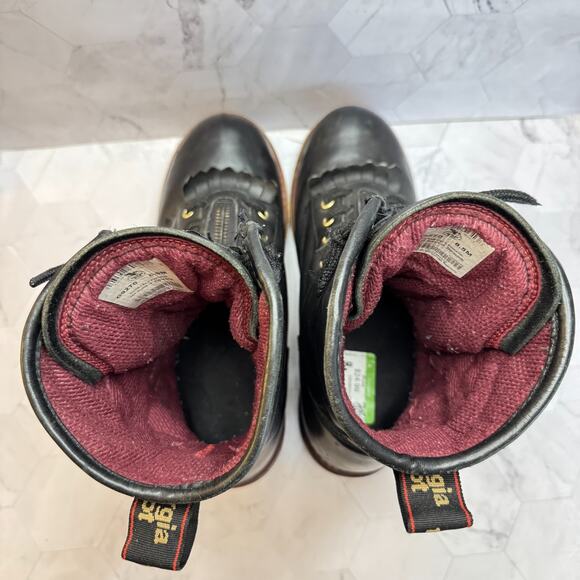 Georgia Boot Logger Thinsulate 200 Leather Mens 8.5 G9270 w/Zip Up Insert EUC main image 5